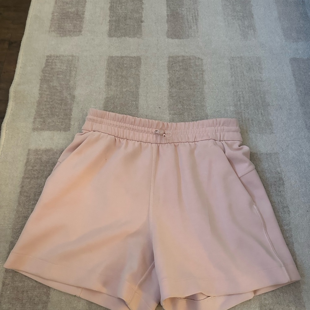 LULULEMON pink softstreme shorts